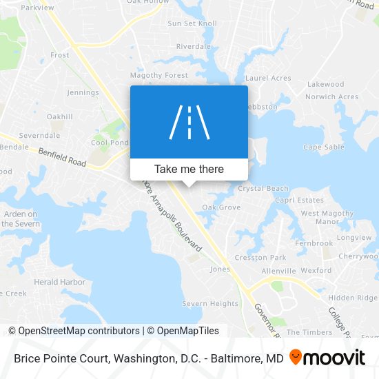 Brice Pointe Court map