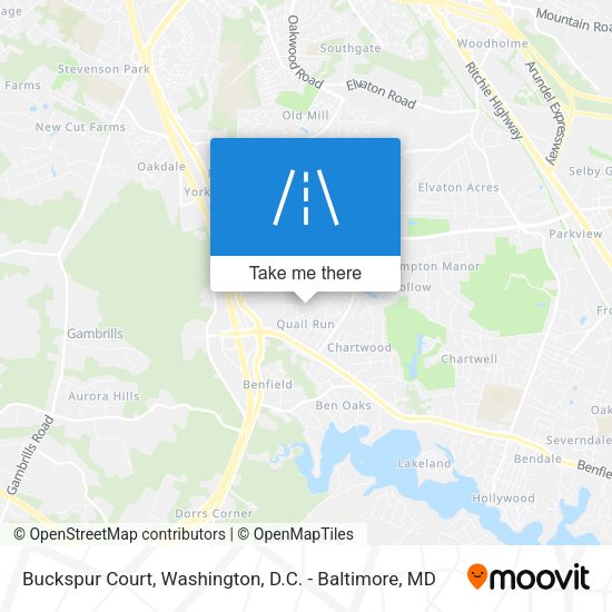 Buckspur Court map