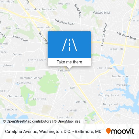 Mapa de Catalpha Avenue