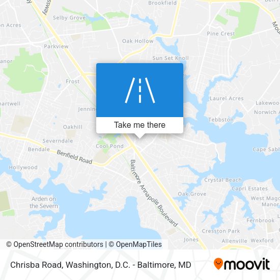 Chrisba Road map