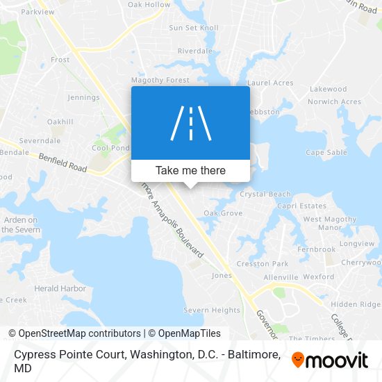 Mapa de Cypress Pointe Court