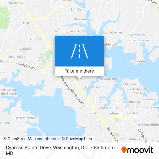 Cypress Pointe Drive map