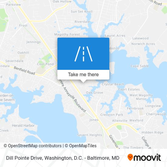 Mapa de Dill Pointe Drive
