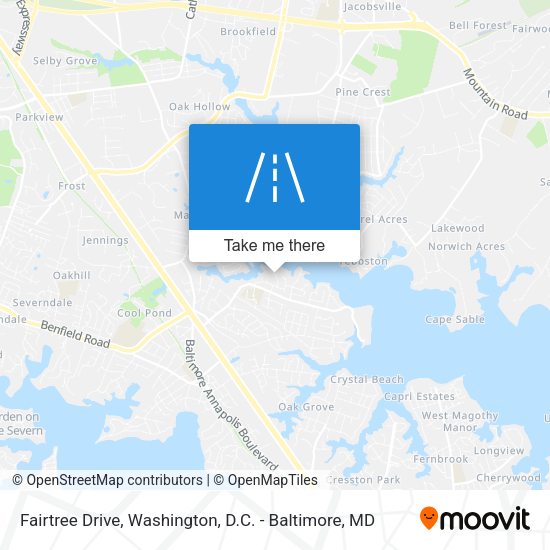 Fairtree Drive map