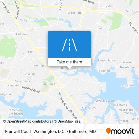 Franwill Court map