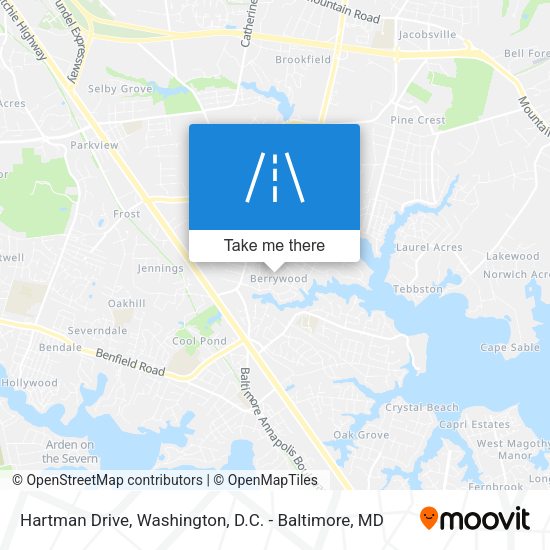 Hartman Drive map