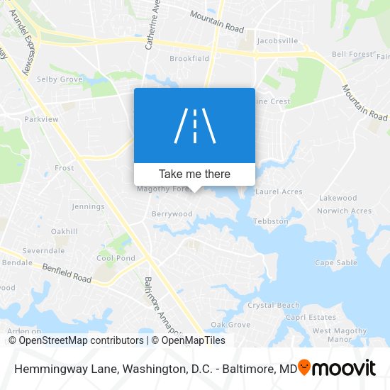Hemmingway Lane map