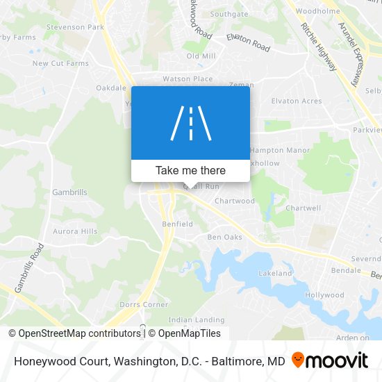 Honeywood Court map