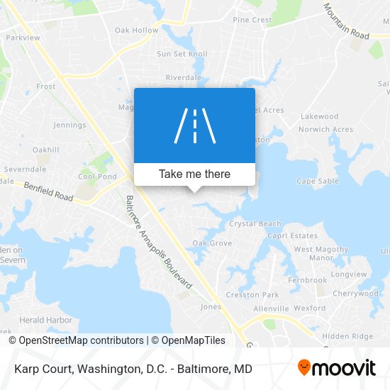 Karp Court map