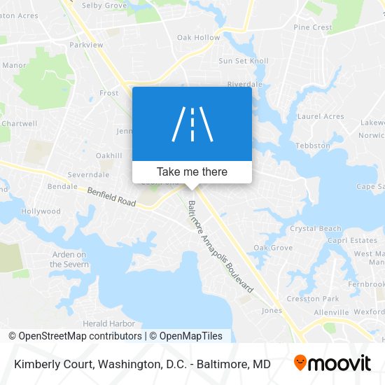Mapa de Kimberly Court