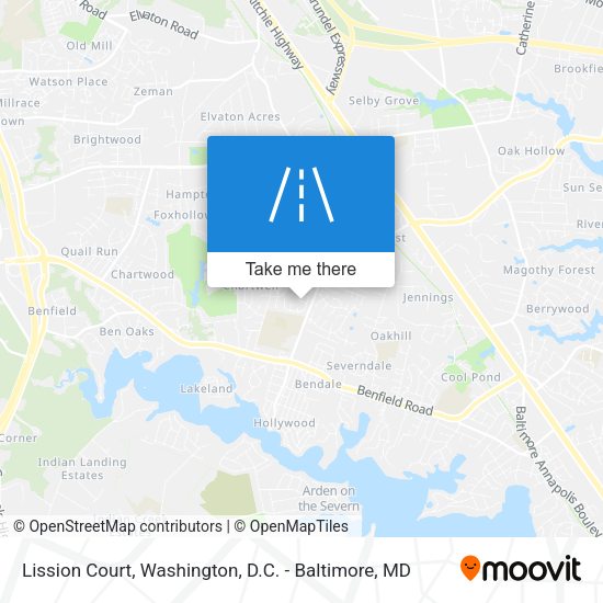 Lission Court map