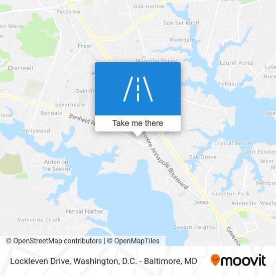 Mapa de Lockleven Drive