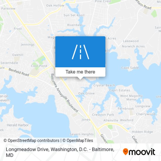 Mapa de Longmeadow Drive