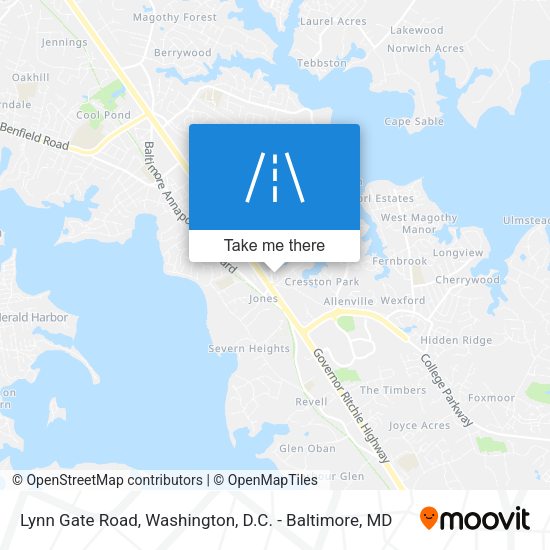 Mapa de Lynn Gate Road
