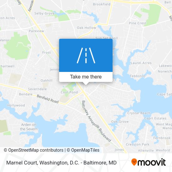 Marnel Court map