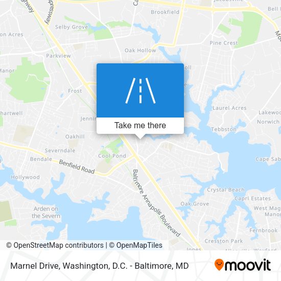 Marnel Drive map