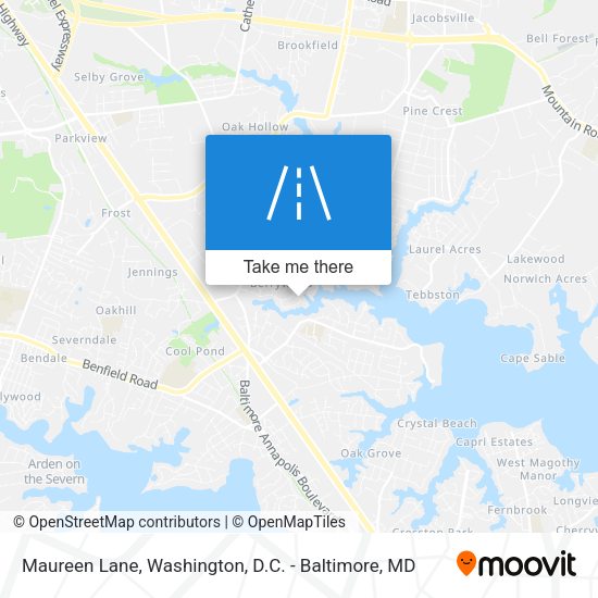 Mapa de Maureen Lane