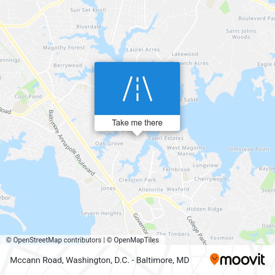 Mccann Road map