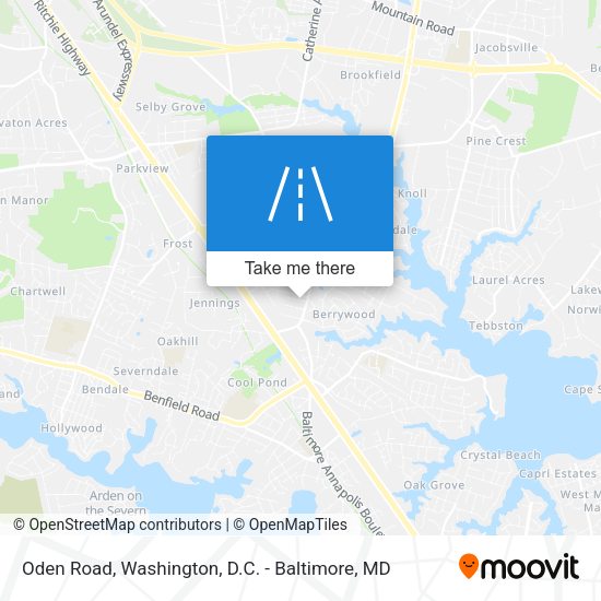 Oden Road map