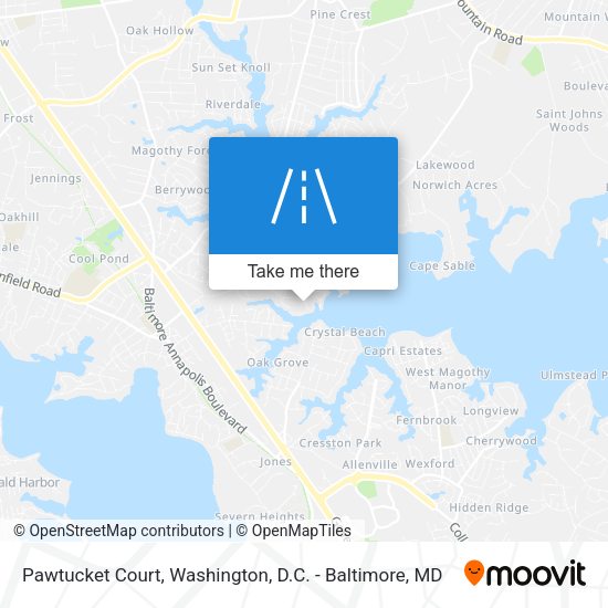 Pawtucket Court map