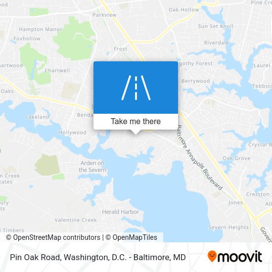 Mapa de Pin Oak Road