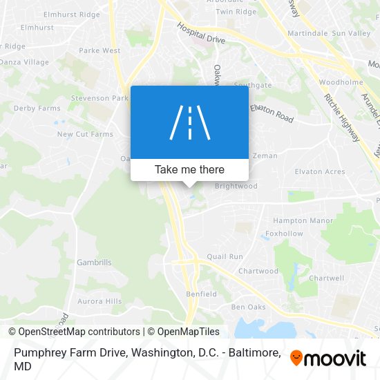 Mapa de Pumphrey Farm Drive