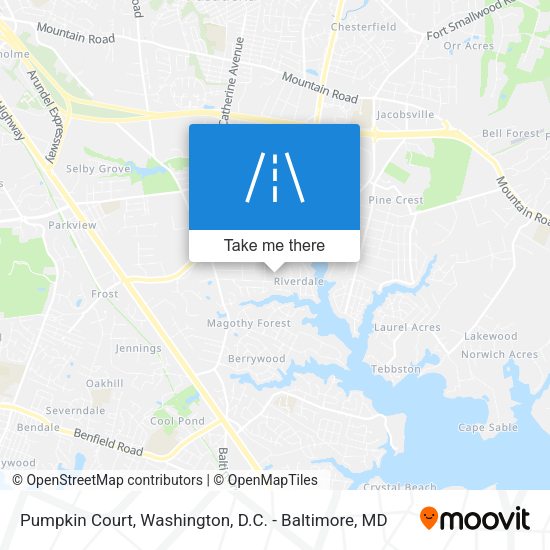 Pumpkin Court map