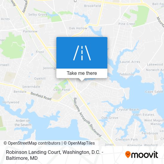 Robinson Landing Court map