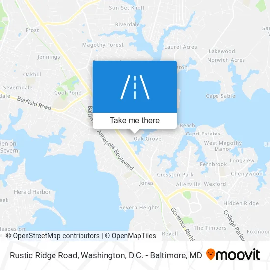 Rustic Ridge Road map