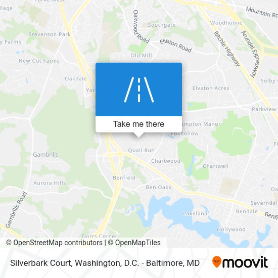 Mapa de Silverbark Court