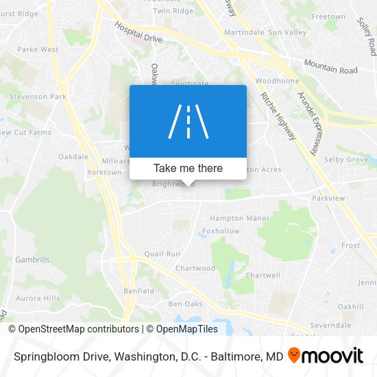 Springbloom Drive map