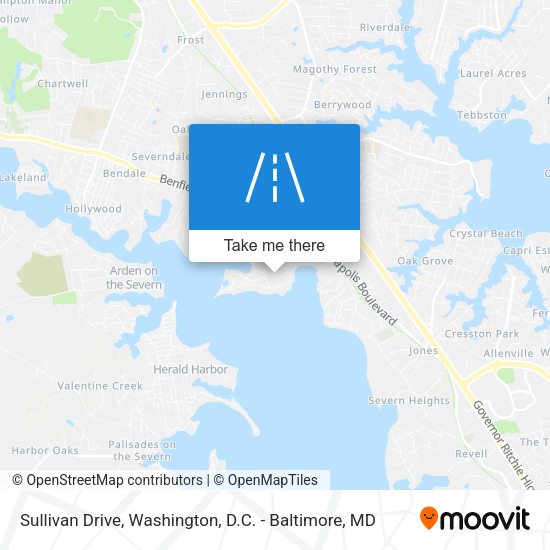 Sullivan Drive map