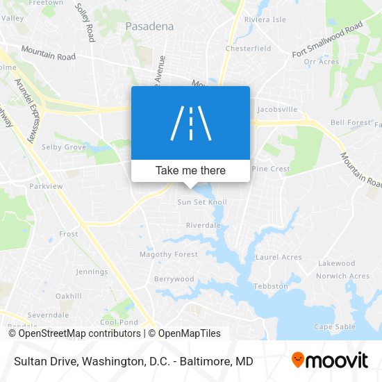 Sultan Drive map