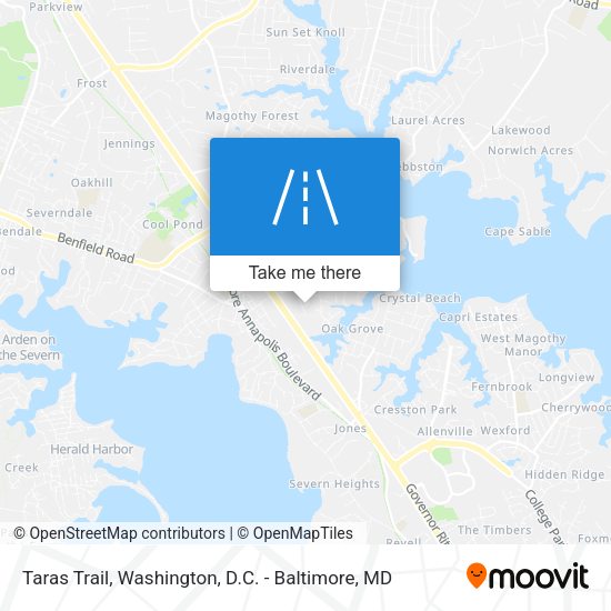 Taras Trail map