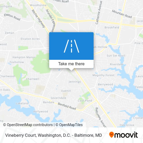 Vineberry Court map
