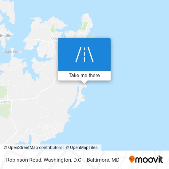 Robinson Road map