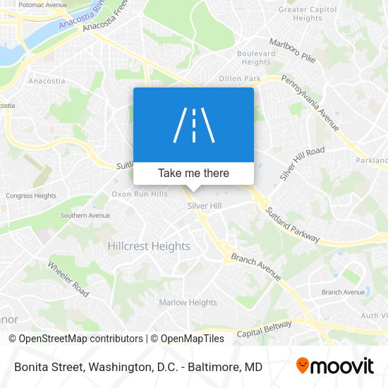 Bonita Street map
