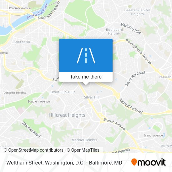 Mapa de Weltham Street