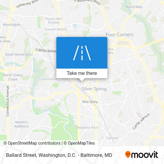 Mapa de Ballard Street