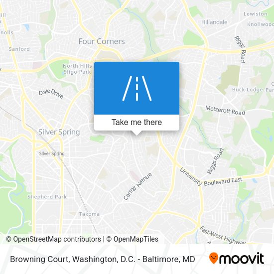Browning Court map