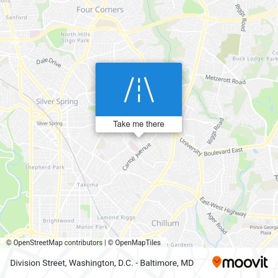 Division Street map