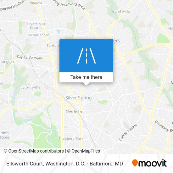 Ellsworth Court map