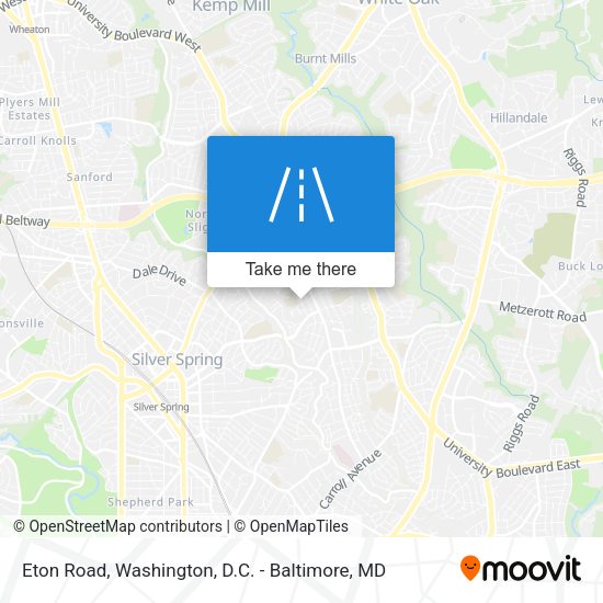 Eton Road map
