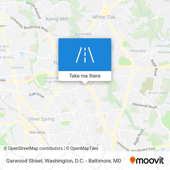 Garwood Street map