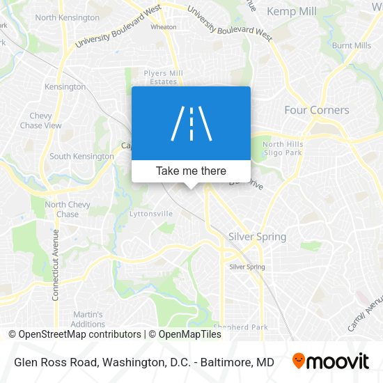 Glen Ross Road map