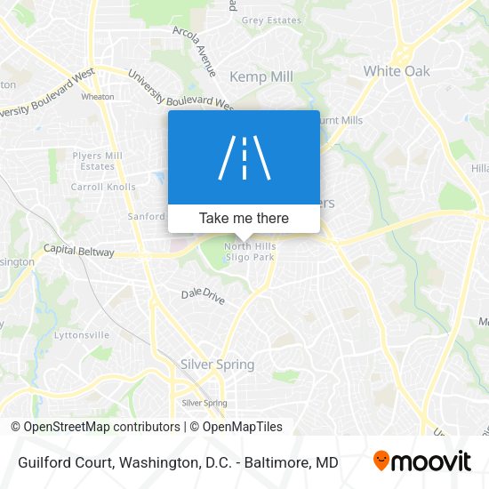 Guilford Court map