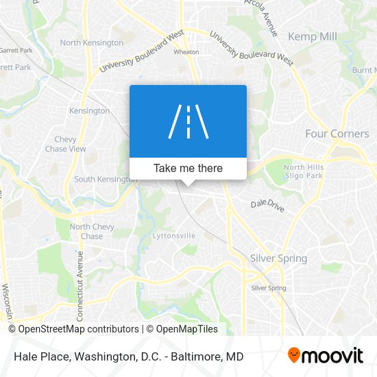 Mapa de Hale Place