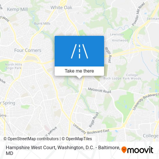 Hampshire West Court map