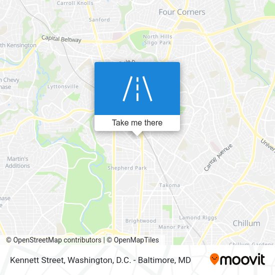 Kennett Street map