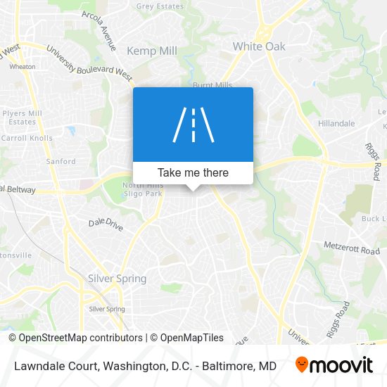 Mapa de Lawndale Court